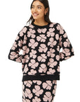 COMPAÑÍA FANTÁSTICA JERSEY ESTAMPADO FLORAL JACINT