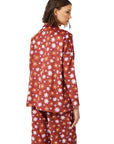 COMPANIA FANTASTICA CAMISA DE PANA ESTAMPADO FLORA