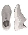 MICHAEL KORS ZAPATILLAS SAMI ZIP TRAINER GRIS