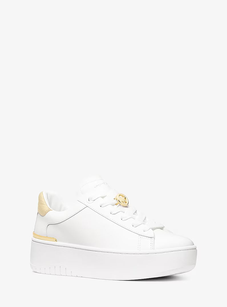 MICHAEL KORS DOTTIE LACE UP PALE GOLD