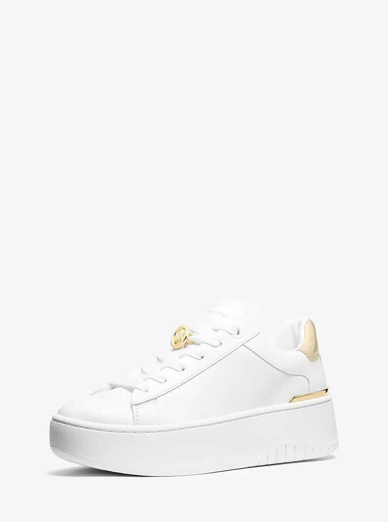 MICHAEL KORS DOTTIE LACE UP PALE GOLD