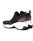 MICHAEL KORS ZUMA SLIP TRAINER BLACK