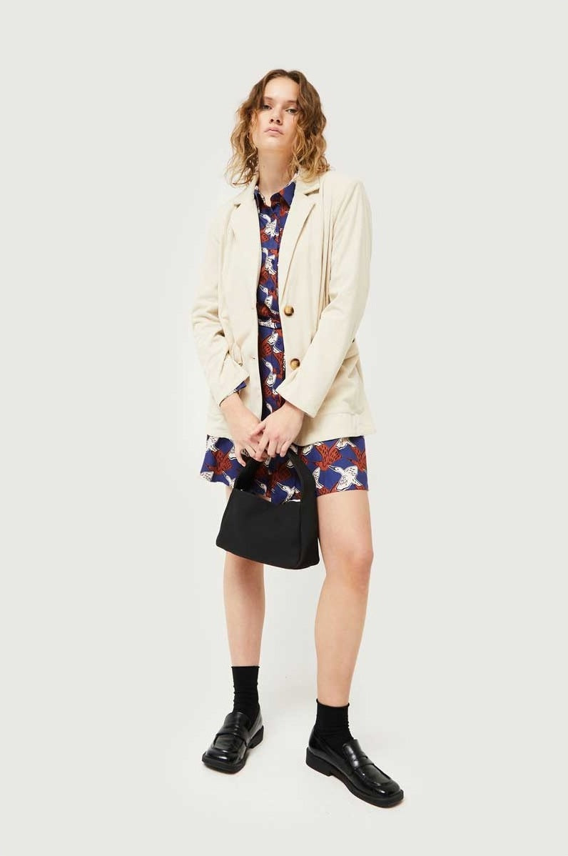 COMPANIA FANTASTICA BLAZER DE PANA BLANCO