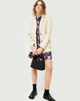 COMPANIA FANTASTICA BLAZER DE PANA BLANCO