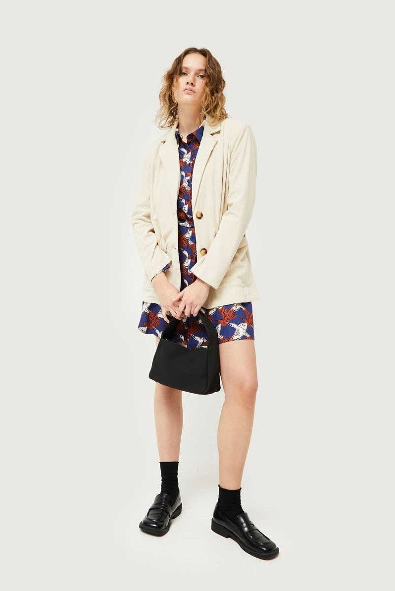 COMPANIA FANTASTICA BLAZER DE PANA BLANCO