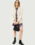 COMPANIA FANTASTICA BLAZER DE PANA BLANCO