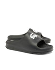 LACOSTE CHANCLAS PARA HOMBRE SERVE SLIDE 2.0 NEGRO