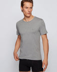 HUGO BOSS T-SHIRT RN 3P NEGRO, GRIS Y BLANCO