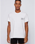 HUGO BOSS T-SHIRT RN 24 WHITE