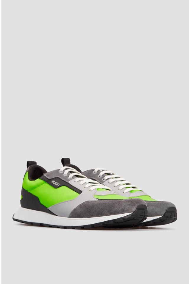 HUGO BOSS ICELIN RUNN NYPU GRIGHT GREEN