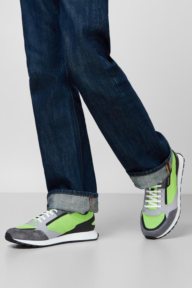 HUGO BOSS ICELIN RUNN NYPU GRIGHT GREEN