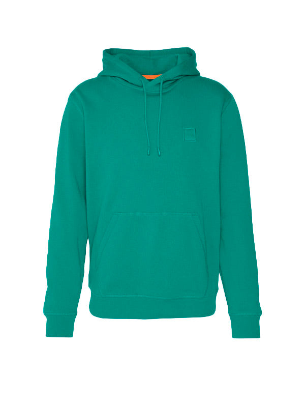 BOSS SUDADERA CON CAPUCHA WETALK VERDE