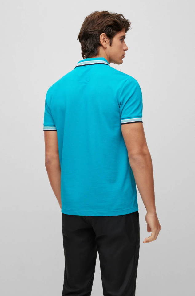 BOSS POLO PADDY OPEN BLUE