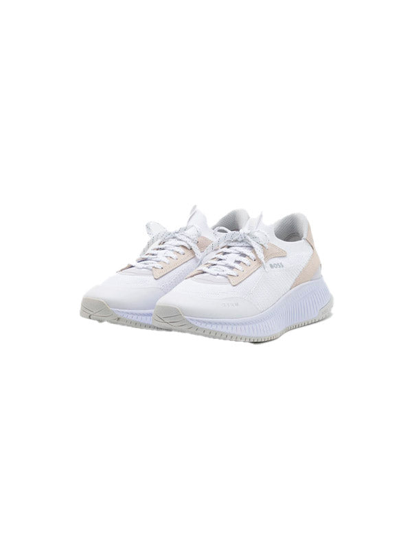 BOSS ZAPATILLAS TIPO CALCETÍN TTNM EVO SLON BEIGE