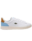 LACOSTE CARNABY SET 225 9 SUJ WHT/LT BLU