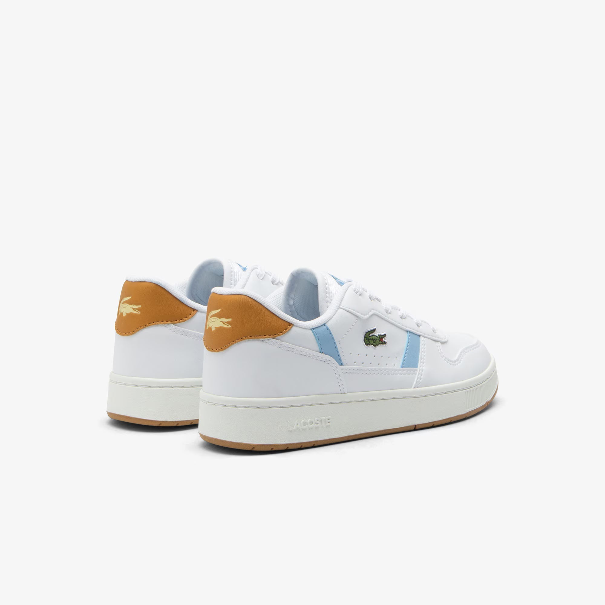 LACOSTE T CLIP SET 225 WHT LT BLU