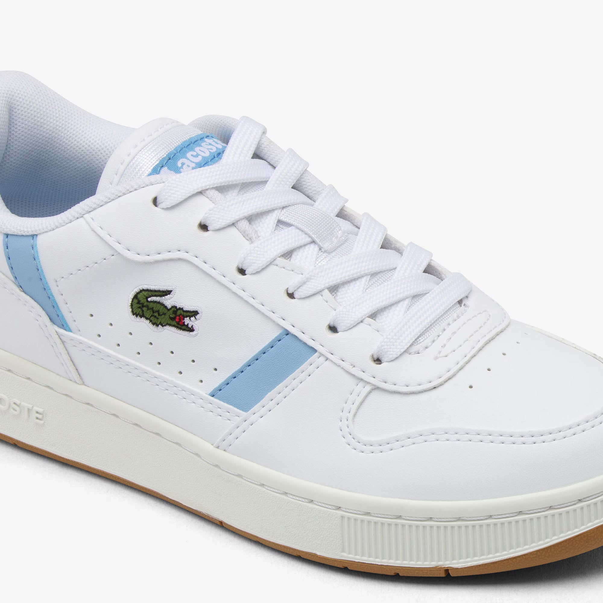 LACOSTE T CLIP SET 225 WHT LT BLU
