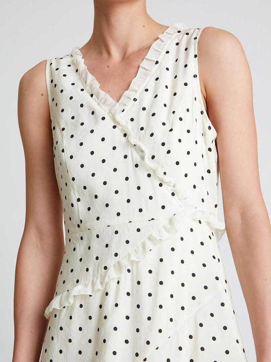 COMPAÑIA FANTASTICA VESTIDO LARGO VOLANTES LUNARES