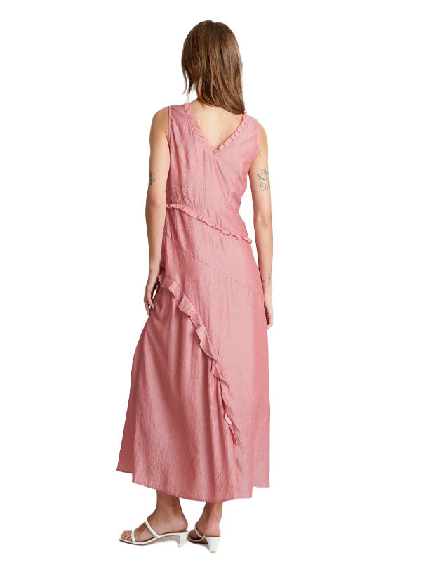 COMPAÑIA FANTASTICA VESTIDO LARGO VOLANTES