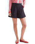 COMPAÑÍA FANTASTICA SHORTS BOTONES NEGRO