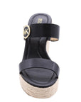 MICHAEL KORS LUCINDA WEDGE BLACK - CALZADO