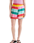 COMPAÑÍA FANTASTICA SHORTS ESTAMPADO RAYAS COLOUR