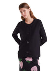 COMPAÑIA FANTASTICA CARDIGAN PUNTO NEGRO