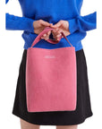 COMPAÑIA FANTASTICA BOLSO HOMBRO GAMUZA ROSA