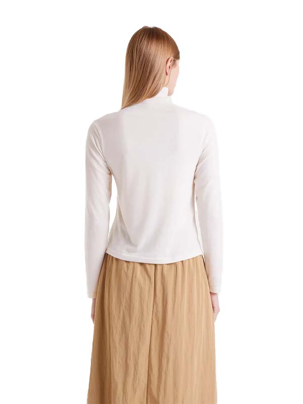 COMPAÑIA FANTASTICA CAMISETA CUELLO ALTO BLANCO