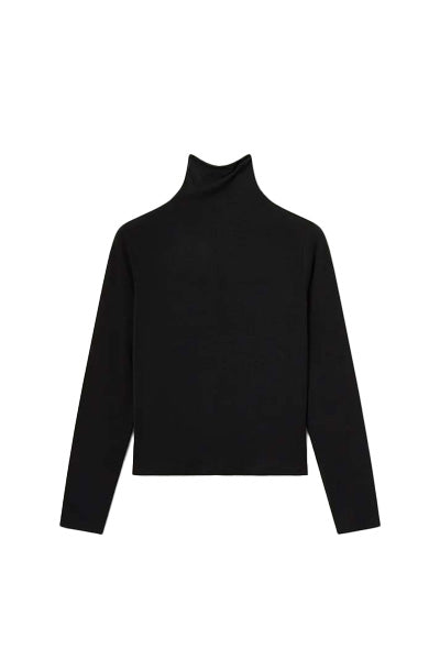 COMPAÑIA FANTASTICA CAMISETA CUELLO ALTO NEGRO