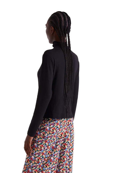 COMPAÑIA FANTASTICA CAMISETA CUELLO ALTO NEGRO