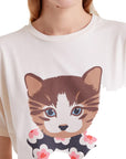 COMPAÑIA FANTASTICA CAMISETA 100% ALGOD EST GATITO