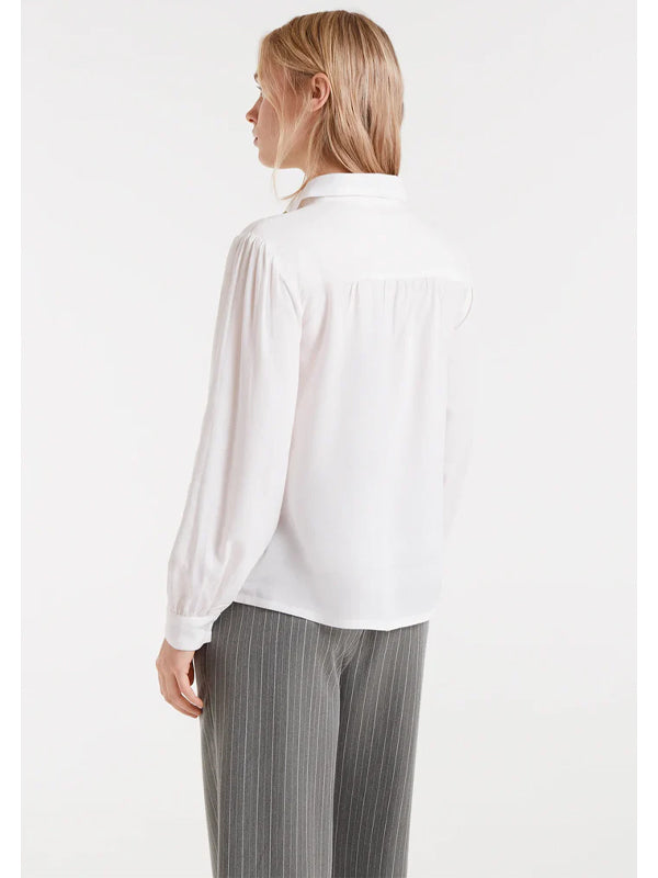 COMPAÑIA FANTASTICA CAMISA BLANCA BORD. FRESA