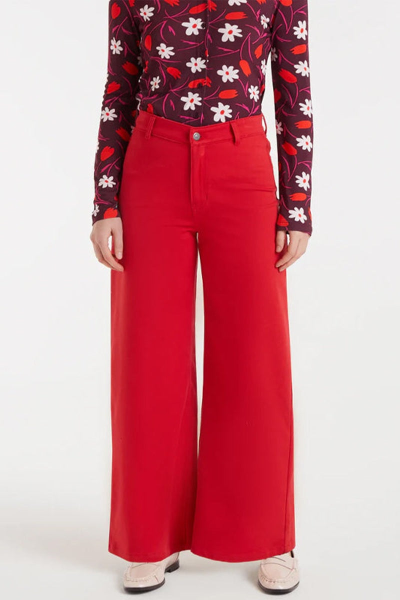 COMPAÑIA FANTASTICA PANTALON VAQUERO ROJO