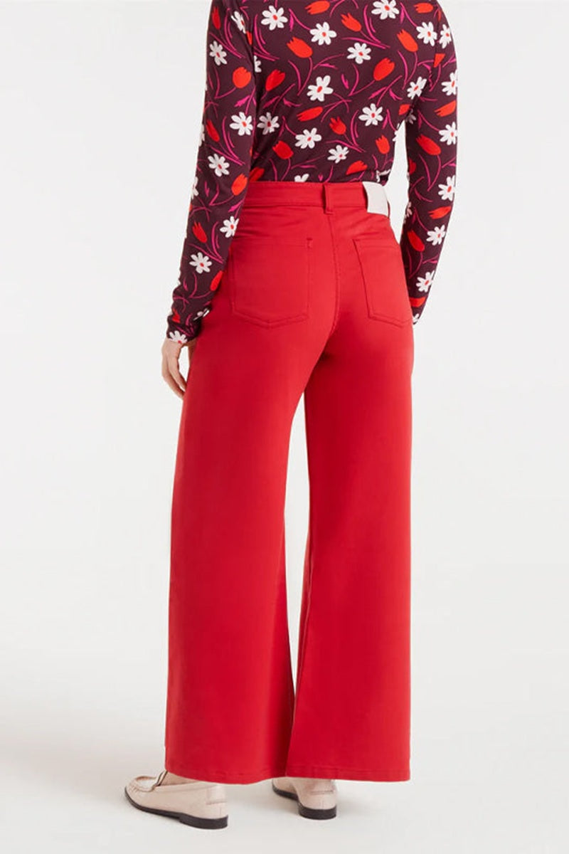 COMPAÑIA FANTASTICA PANTALON VAQUERO ROJO