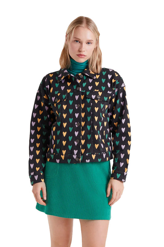 COMPANIA FANTASTICA CHAQUETA VAQUERA ESTAMPADO CUP