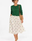 COMPAÑIA FANTASTICA CARDIGAN DE PUNTO VERDE