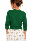 COMPAÑIA FANTASTICA CARDIGAN DE PUNTO VERDE