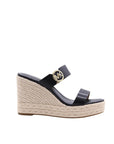 MICHAEL KORS LUCINDA WEDGE BLACK - CALZADO
