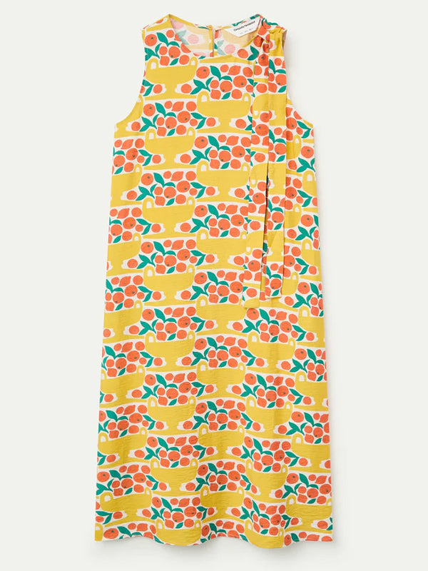 COMPANIA FANTASTICA VESTIDO MIDI CON ESTAMPADO CIT