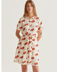 COMPANIA FANTASTICA VESTIDO CORTO CON ESTAMPADO TO