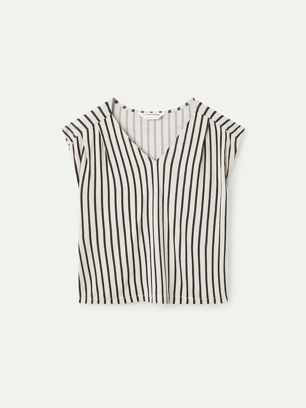 COMPANIA FANTASTICA CAMISETA CON ESTAMPADO RAYAS N