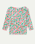 COMPANIA FANTASTICA CAMISETA CON ESTAMPADO GUINDA