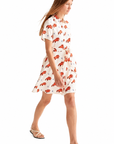 COMPANIA FANTASTICA VESTIDO CORTO CON ESTAMPADO TO
