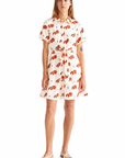 COMPANIA FANTASTICA VESTIDO CORTO CON ESTAMPADO TO