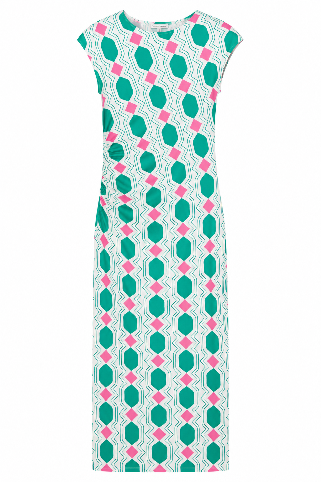 COMPANIA FANTASTICA VESTIDO LARGO CON ESTAMPADO GE