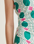 COMPANIA FANTASTICA VESTIDO LARGO CON ESTAMPADO GE