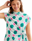 COMPANIA FANTASTICA CAMISETA CON ESTAMPADO GEOMETR