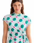 COMPANIA FANTASTICA CAMISETA CON ESTAMPADO GEOMETR