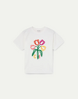COMPANIA FANTASTICA CAMISETA CON BORDADO DE TULIPA - ROPA